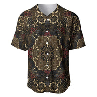Indonesia Javanese Batik Baseball Jersey Nelson Mandela Madiba Vintage Style - Wonder Print Shop