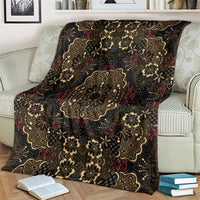 Indonesia Javanese Batik Blanket Nelson Mandela Madiba Vintage Style - Wonder Print Shop