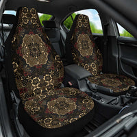 Indonesia Javanese Batik Car Seat Cover Nelson Mandela Madiba Vintage Style - Wonder Print Shop