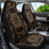 Indonesia Javanese Batik Car Seat Cover Nelson Mandela Madiba Vintage Style - Wonder Print Shop