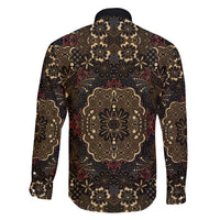 Indonesia Javanese Batik Family Matching Short Sleeve Bodycon Dress and Hawaiian Shirt Nelson Mandela Madiba Vintage Style - Wonder Print Shop