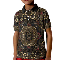 Indonesia Javanese Batik Kid Polo Shirt Nelson Mandela Madiba Vintage Style - Wonder Print Shop