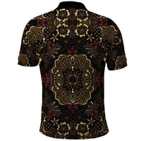 Indonesia Javanese Batik Polo Shirt Nelson Mandela Madiba Vintage Style - Wonder Print Shop
