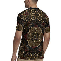 Indonesia Javanese Batik Rugby Jersey Nelson Mandela Madiba Vintage Style - Wonder Print Shop