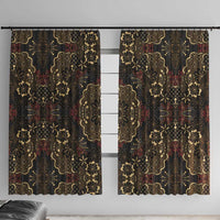 Indonesia Javanese Batik Window Curtain Nelson Mandela Madiba Vintage Style - Wonder Print Shop