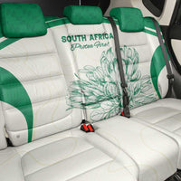South Africa Cricket Back Car Seat Cover Protea Fire - Wonder Print Shop