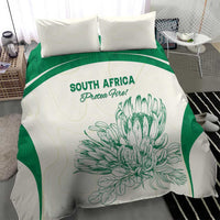 South Africa Cricket Bedding Set Protea Fire - Wonder Print Shop