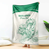 South Africa Cricket Blanket Protea Fire - Wonder Print Shop
