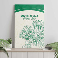 South Africa Cricket Canvas Wall Art Protea Fire - Wonder Print Shop