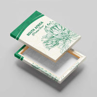 South Africa Cricket Canvas Wall Art Protea Fire - Wonder Print Shop