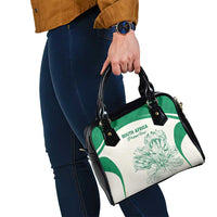 South Africa Cricket Shoulder Handbag Protea Fire - Wonder Print Shop