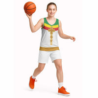 Ethiopia Meskel Basketball Jersey Ethiopian Cross - Wonder Print Shop