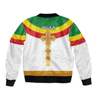 Ethiopia Meskel Bomber Jacket Ethiopian Cross - Wonder Print Shop