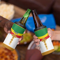 Ethiopia Meskel 4 in 1 Can Cooler Tumbler Ethiopian Cross - Wonder Print Shop
