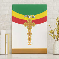Ethiopia Meskel Canvas Wall Art Ethiopian Cross - Wonder Print Shop