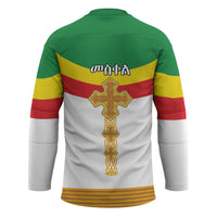 Ethiopia Meskel Hockey Jersey Ethiopian Cross - Wonder Print Shop