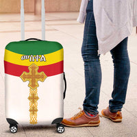 Ethiopia Meskel Luggage Cover Ethiopian Cross - Wonder Print Shop