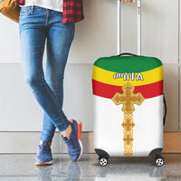 Ethiopia Meskel Luggage Cover Ethiopian Cross - Wonder Print Shop