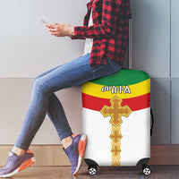 Ethiopia Meskel Luggage Cover Ethiopian Cross - Wonder Print Shop