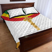 Ethiopia Meskel Quilt Bed Set Ethiopian Cross - Wonder Print Shop