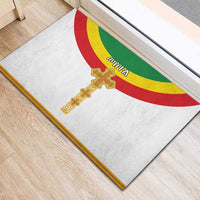 Ethiopia Meskel Rubber Doormat Ethiopian Cross - Wonder Print Shop