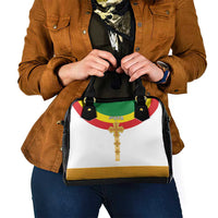 Ethiopia Meskel Shoulder Handbag Ethiopian Cross - Wonder Print Shop
