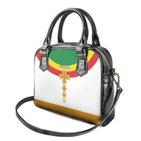 Ethiopia Meskel Shoulder Handbag Ethiopian Cross - Wonder Print Shop