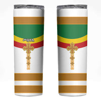 Ethiopia Meskel Skinny Tumbler Ethiopian Cross - Wonder Print Shop