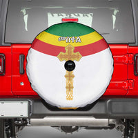 Ethiopia Meskel Spare Tire Cover Ethiopian Cross - Wonder Print Shop