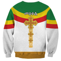 Ethiopia Meskel Sweatshirt Ethiopian Cross - Wonder Print Shop