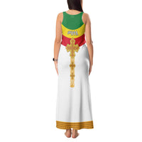 Ethiopia Meskel Tank Maxi Dress Ethiopian Cross - Wonder Print Shop