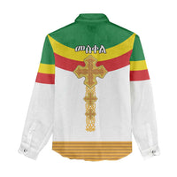 Ethiopia Meskel Women Casual Shirt Ethiopian Cross - Wonder Print Shop