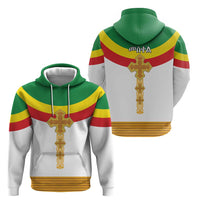 Ethiopia Meskel Zip Hoodie Ethiopian Cross - Wonder Print Shop