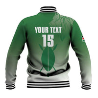 Custom Kenya Football Baseball Jacket Go Champions Harambee Stars - Wonder Print Shop