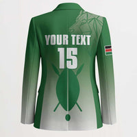 Custom Kenya Football Blazer Go Champions Harambee Stars - Wonder Print Shop
