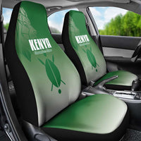 Kenya Football Car Seat Cover Go Champions Harambee Stars - Wonder Print Shop