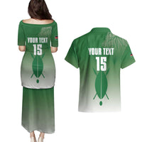 Custom Kenya Football Couples Matching Puletasi and Hawaiian Shirt Go Champions Harambee Stars - Wonder Print Shop