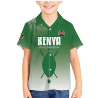 Custom Kenya Football Family Matching Mermaid Dress and Hawaiian Shirt Go Champions Harambee Stars - Wonder Print Shop