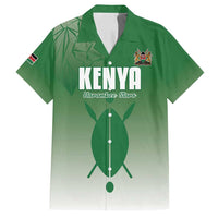 Custom Kenya Football Family Matching Off Shoulder Maxi Dress and Hawaiian Shirt Go Champions Harambee Stars - Wonder Print Shop
