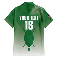 Custom Kenya Football Family Matching Off Shoulder Short Dress and Hawaiian Shirt Go Champions Harambee Stars - Wonder Print Shop