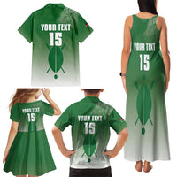 Custom Kenya Football Family Matching Tank Maxi Dress and Hawaiian Shirt Go Champions Harambee Stars - Wonder Print Shop