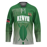 Custom Kenya Football Hockey Jersey Go Champions Harambee Stars - Wonder Print Shop