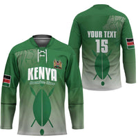Custom Kenya Football Hockey Jersey Go Champions Harambee Stars - Wonder Print Shop