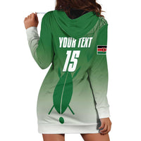 Custom Kenya Football Hoodie Dress Go Champions Harambee Stars - Wonder Print Shop