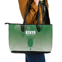 Kenya Football Leather Tote Bag Go Champions Harambee Stars - Wonder Print Shop