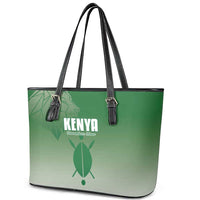 Kenya Football Leather Tote Bag Go Champions Harambee Stars - Wonder Print Shop