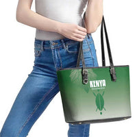 Kenya Football Leather Tote Bag Go Champions Harambee Stars - Wonder Print Shop