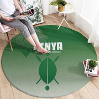 Kenya Football Round Carpet Go Champions Harambee Stars - Wonder Print Shop