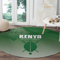 Kenya Football Round Carpet Go Champions Harambee Stars - Wonder Print Shop
