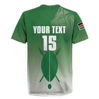 Custom Kenya Football Rugby Jersey Go Champions Harambee Stars - Wonder Print Shop